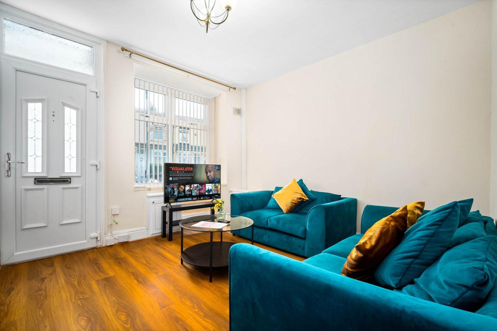 Vila 3 Bed House For Contractors & Families And Free Parking Birmingham Exteriér fotografie